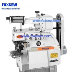 China Elastic Attaching Overlock Sewing Machine FX737FS-504M2 supplier