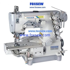 China Cylinder bed Interlock Sewing Machine for Hemming Sewing with Trimmer FX600-35BB supplier