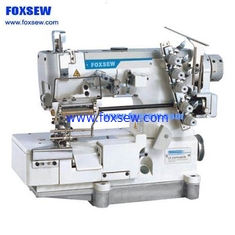 China Flatbed Interlock Sewing Machine for Elastic Lace with Edge Trimming FX500-05MD supplier