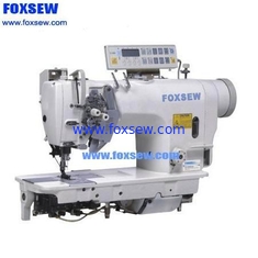 China Direct drive Double Needle Lockstitch Sewing Machine FX8450-D4 supplier