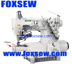 China Small cylinder bed three-needle interlock sewing machine(automatic thread trimming) FX720-356T supplier