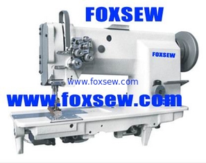 China Double Needle Unison Feed Heavy-Duty Lockstitch Sewing Machine FX4420 supplier