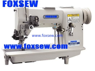 China Double Needle Hemstitch Picoting Sewing Machine with Cutter FX1724 supplier