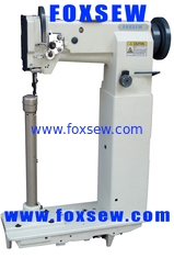 China Super High Post Bed Compound Feed Lockstitch Sewing Machine FX8365 supplier