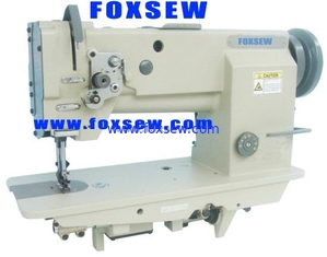 China Heavy Duty Compound Feed Lockstitch Sewing Machine supplier
