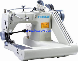 China Three Needle Feed-off-the-Arm Sewing Machine (with External Puller) supplier
