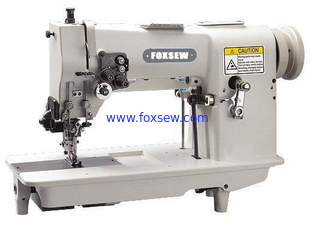China Double Needle Hemstitch Picoting Sewing Machine with Cutter FX1724 supplier