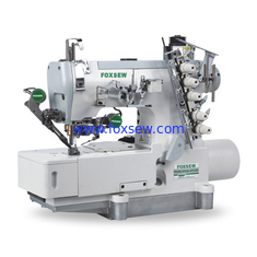 China Direct Drive Flatbed Interlock Sewing Machine with Top and Bottom Thread Trimmer FX500-01C supplier