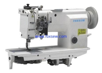 China High Speed Double Needle Feed Sewing Machine with Split Needle Bar FX2252 supplier
