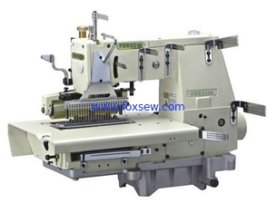 China 25-needle Flat-bed Double Chain Stitch Sewing Machine FX1425P supplier