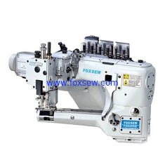 China Direct Drive 4 Needle 6 Thread Feed-off-the-arm flat Seaming Machine FX6200D supplier