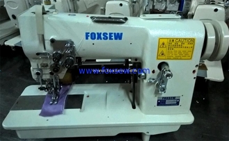 China Double Needle Hemstitch Picoting Sewing Machine with Puller and Cutter FX1725 supplier