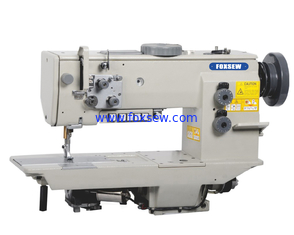 China Single Needle Heavy Duty Compound Feed Lockstitch Sewing Machine supplier