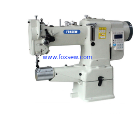 China Direct Drive Single Needle Cylinder Bed Unison Feed Walking Foot Leather Sewing Machine supplier