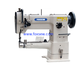 China Single Needle Cylinder Arm Compound Feed Walking Foot Heavy Duty Leather Sewing Machine supplier