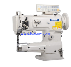 China Single Needle Cylinder Bed Unison Feed Lockstitch Sewing Machine with Automatic Thread Trimmer supplier