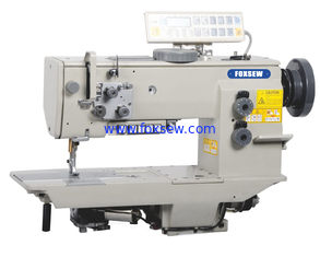 China Single Needle Compound Feed Heavy Duty Sewing Machine with Automatic Thread Trimmer supplier