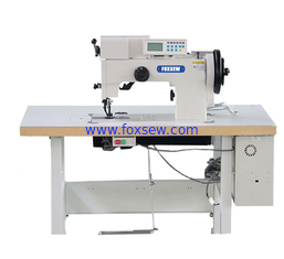 China Double Needle Heavy Duty Thick Thread Ornamental Decorative Stitch Sewing Machine supplier
