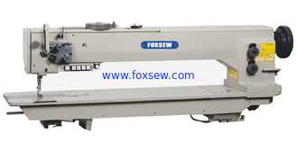 China Long Arm Single Needle Compound Feed Heavy Duty Lockstitch Sewing Machine supplier