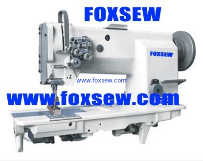 Double Needle Unison Feed Heavy-Duty Lockstitch Sewing Machine FX4420