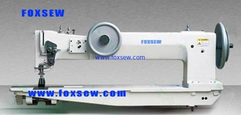 Double Needle Long Arm Extra Heavy Duty Compound Feed Lockstitch Sewing Machine