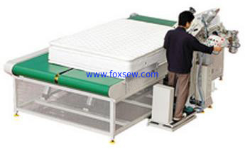 Auto-Flipping Mattress Tape Edge Machine FX-WB-4A