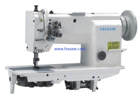 High Speed Double Needle Feed Sewing Machine with Fixed Needle Bar FX2052