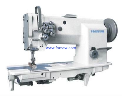 Double Needle Unison Feed Heavy-Duty Lockstitch Sewing Machine FX4420