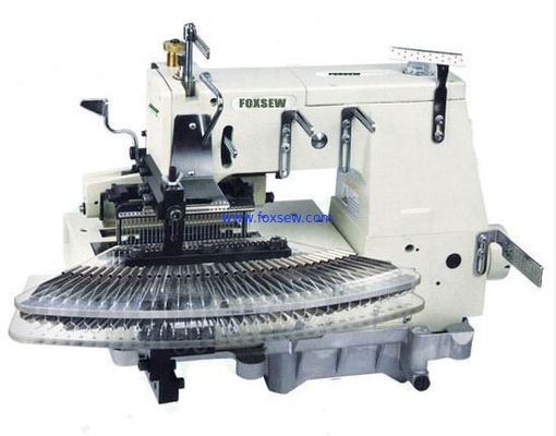 25 or 33 Needle Flat-bed Double Chain Stitch Sewing Machine (tuck fabric seaming) FX1425PT