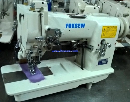 Double Needle Hemstitch Picoting Sewing Machine with Puller and Cutter FX1725