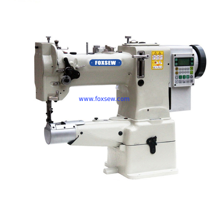 Single Needle Direct Drive Cylinder Bed Compound Feed Walking Foot Heavy Duty Leather Sewing Machine