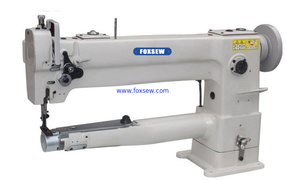 Long Arm Cylinder Bed Compound Feed Walking Foot Heavy Duty Leather Sewing Machine