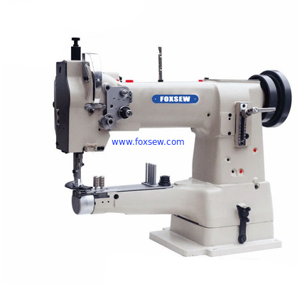 Single Needle Cylinder Bed Walking Foot Unison Feed Heavy Duty Lockstitch Sewing Machine for Tape Binding