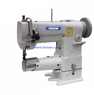 Single Needle Cylinder Arm Compound Feed Walking Foot Heavy Duty Leather Sewing Machine