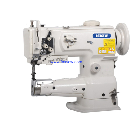 Single Needle Cylinder Bed Unison Feed Lockstitch Sewing Machine with Vertical-Axis Hook