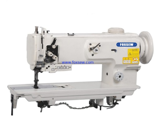 Single Needle Compound Feed Walking Foot Heavy Duty Lockstitch Sewing Machine