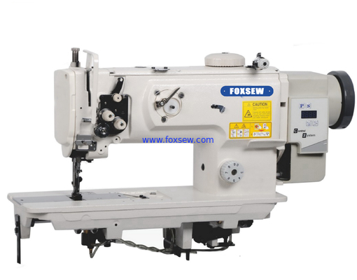 Single Needle or Double Needle Direct Drive Compound Feed Walking Foot Heavy Duty Lockstitch Sewing Machine