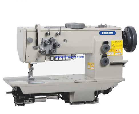 Double Needle Heavy Duty Compound Feed Lockstitch Sewing Machine